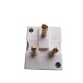 Multiplug Socket Adapter 6A 3 Pin Type Plug Extension For Upto 3 Plugs. 