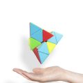 Pyraminx Speed Cube Triangle Magic Cube Pyramid Stickerless Cube Puzzle Cube for Beginners Kids. 