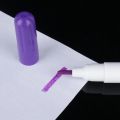 Water Soluble Disappearing Pen Stitch Marker Draw Grid on Fabric Embroidery Temporary Water Erasable Marking Refills Sewing Tool.