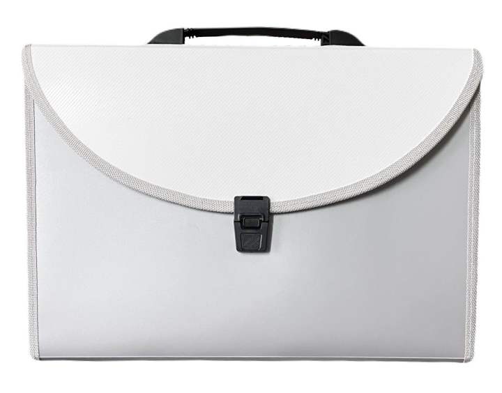 FC Multi Compartment Folder, Large-Capacity Organizer Bag for Portable Information, Contract Document Bag for Classrooms, Homes, Offices