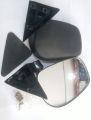 Suzuki Mehran Side Mirror Wide Angle (2 pce) Convex Mirror (Black). 