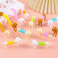 10Pcs Stretchable Dog Stress Relief Pop Tubes Toy Kids Birthday Party Favors Pinata Filler Telescoping Sensory Squeeze​ Toy. 