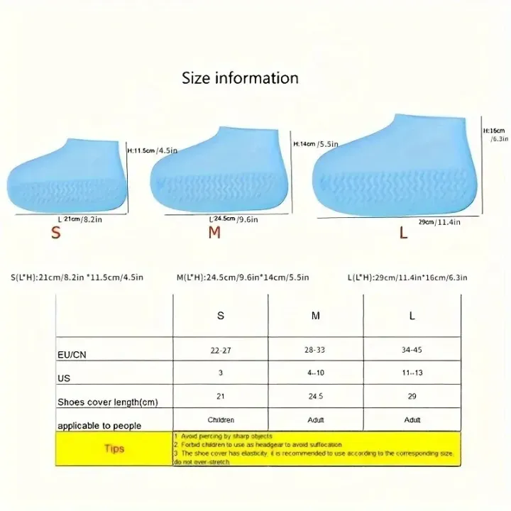 1%20Pair%20%20Rain%20Boot%20Overshoes%20For%20Outdoor%20Use,%20Silicone%20Waterproof%20Shoe%20Covers,%20Rainy%20Day%20Shoe%20Cover,%20Reusable%20Non-Slip%20Rain%20-%20Image%202