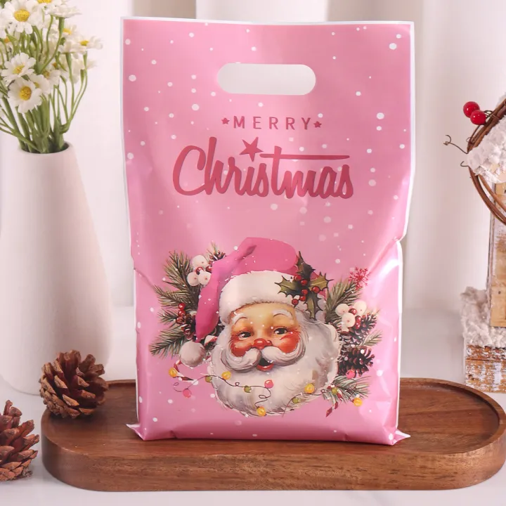50pcs%20Pink%20Merry%20Christmas%20%20Bags%20Santa%20Claus%20Candy%20Bags%20for%20Home%202025%20Winter%20Holiday%20Christmas%20Decoration%20Navidad%20%20-%20Image%202