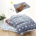 Soft Fluffy Pet Dog Blanket Cute Star Printing Pet Mat Warm Breathable Skin Friendly Cats And Dogs Bed Blanket Pet Supplies. 