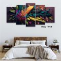 5Pcs In 1 Set Wall Canvas Art Ready to Hang for Living Room or Bedroom Home Decoration On Wall Canvas Painting Wall.