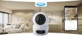EZVIZ H7C 4mp Dual lens indoor Wi-Fi CCTV camera. 
