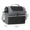 2026Multifunction Oxford Large Capacity Cooler Bag Waterproof Portable Zipper Thermal Lunch Bags for Outdoor Picnic Food Storage.