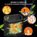 1/2/3Pcs Car Trash Can (with Lid) Contains 60 (300) Garbage Bags, Small Car Trash Can, Leak-proof Mini Car Accessories. 