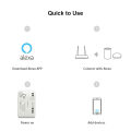1/2/4 Channel TUYA WiFi Smart Switch Light /Garage Door Controller 12V 24V 110V 220V RF433 Receiver Work with Alexa  Home. 