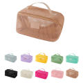 Makeup Organizer Female Toiletry Kit Bag Make Up Case Storage Pouch Vanity Storage, Cosmetic Bag, Organizer Bag For Travel Zip. 