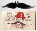 Artificial handlebar moustache for kids , stick on mustache, Artificial mustache, cheap Artificial mustache - Costume for kids. 