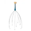 1PC Octopus Head Massager Stainless Steel Engraved Head Relaxer Brain Massage Claw Scalp Scratcher Itch Reliever Random Color. 