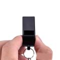 High Quality Black Whistle Referee Game Halter Whistle Outdoor Travel Hiking Whistle Suitable for Basketball Volleyball Games.