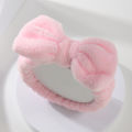 Bow Headband Wristband Set Towel Elastic Soft Washing Face Shower Make up Yoga Sports Skincare Headband for Women Girls. 