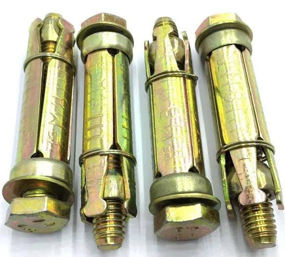 Rawal Bolt for Solar panel Stand (Pack of 8) (Size 2.5 Suttar)