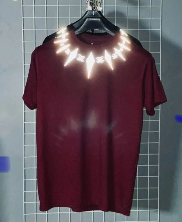 Round Neck Reflector Print Tshirt For Boys Daraz.pk