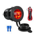 Cigarette Lighter Socket Car Marine Motorcycle ATV RV Lighter Socket Power Outlet Socket Receptacle 12V Waterproof Plug. 