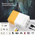 YG300 Portable Mini Movie Projector Suitable For Outdoor Camping/ Drive-in/ Home Theater Projectors With 30000 Hours Long Life. 