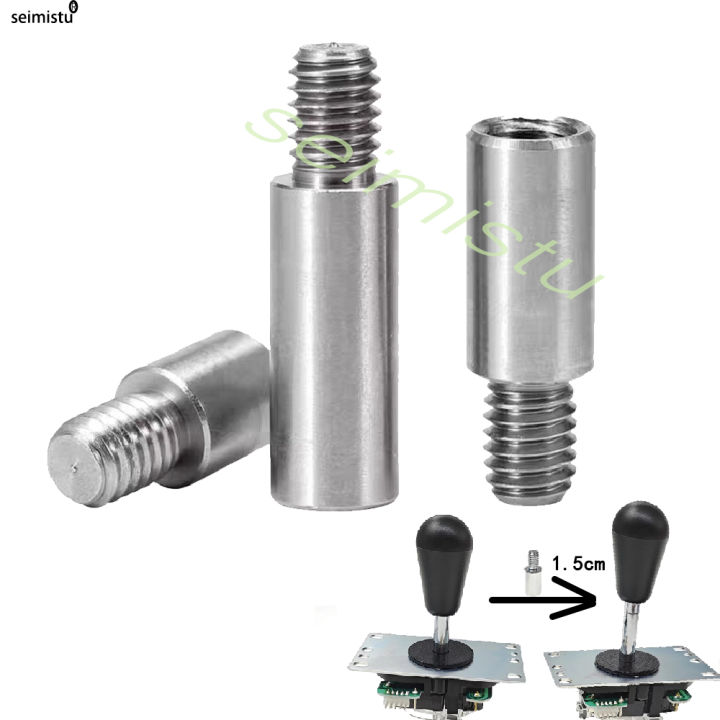 Arcade%20Joystick%201.5cm%20Extender%20Shaft%20M6%20Screw%20Knob%20Game%20Command%20Stick%20Extension%20Seimitsu%20Ball%20Joint%20for%20Sanwa%20Joystick%20-%20Image%202