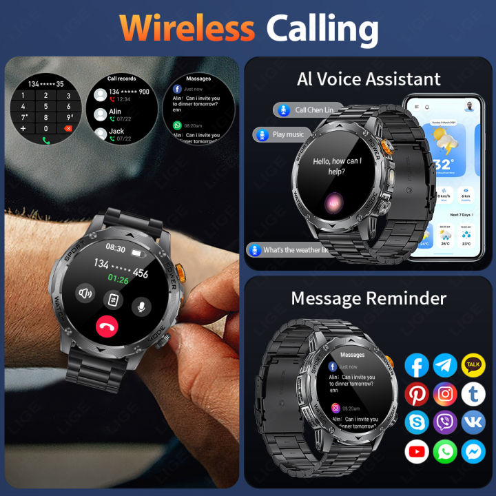 LIGE%201000mAh%20Super%20Capacity%20Battery%20Adult%20Men%20Smart%20Watch%201.7-inch%20Large%20Screen%20Bluetooth%20Call%20IP68%20Waterproof%20Sports%20SmartWatch%20-%20Image%203