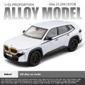 New 1:24 BMW XM Alloy Metal Diecast Model Car Casting Sound And Light Children's Toys Gift With Kids Collectibles Hobbies Gifts.