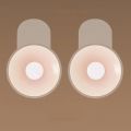 1Pairs Silicone Nipple Cover Lift Up Bra Sticker Adhesive Invisible Bras Chest Patch for Women Reusable Chest Breast Petals Pads. 