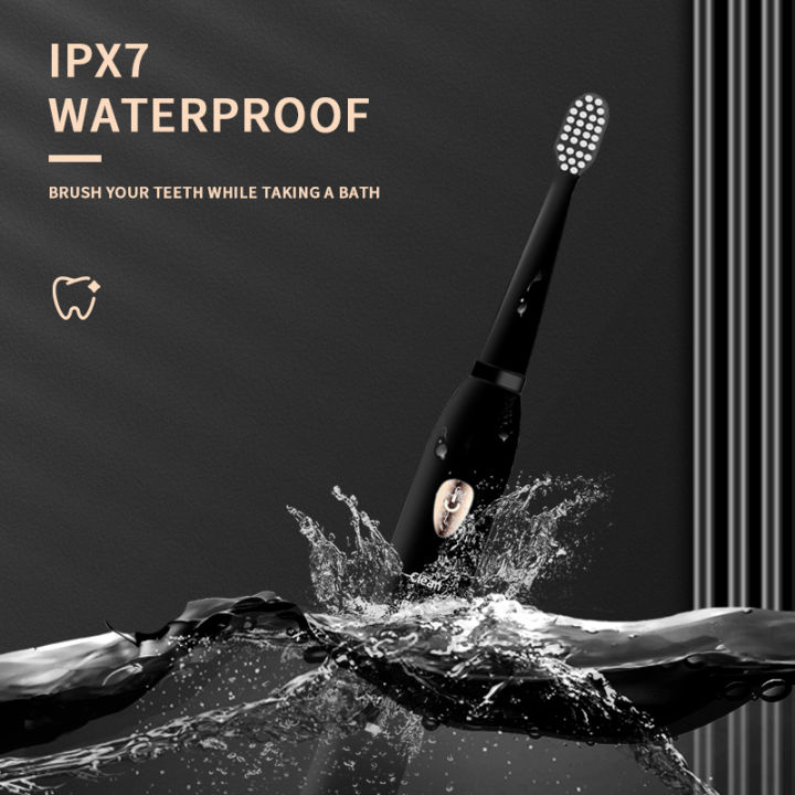 Jianpai%20Adult%20Black%20White%20Classic%20Acoustic%20Electric%20Toothbrush%20Adult%205-gear%20Mode%20USB%20Charging%20IPX7%20Waterproof%20Acoustic%20Electric%20-%20Image%206