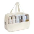 Women's Clear Makeup Bag Portable Travel Cosmetic Bag Large Capacity Bath Bag Multifunctional Waterproof Storage Compartment.