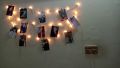 Fairy lights with Photocards [12 photocards + 12 clips + 1 fairylight]. 