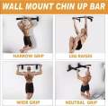 Wall mounted Pull up/Chin up bar | Single stand | Hard steel material. 