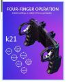 Original 100% K21 pugb helper 4 inch connect game Holder peace elite fast button shooting controller for PUBG rules of survival game trigger joystick game for iOS Android phone. 