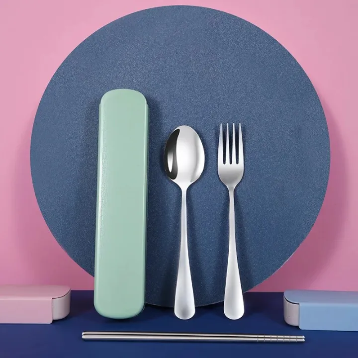 1set%20Household%20Stainless%20Steel%20Portable%20Tableware%20Chopsticks%20Spoons%20Forks%20Two/Three%20Piece%20Set%20with%20Box%20-%20Image%202