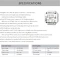 Zigbee Triac LED Dimmer 220V AC 110V 230V Tuya Smart Switch Controller WIFI Wireless RF 2.4G Remote for Single Color Bulb Lamp. 