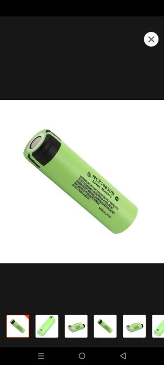 NCR 18650 lithium battery cell lithium rechargeable battery 2500 mAh made in Japan
