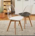 ACRYLIC dinning bedroom CAFE CHAIR. 