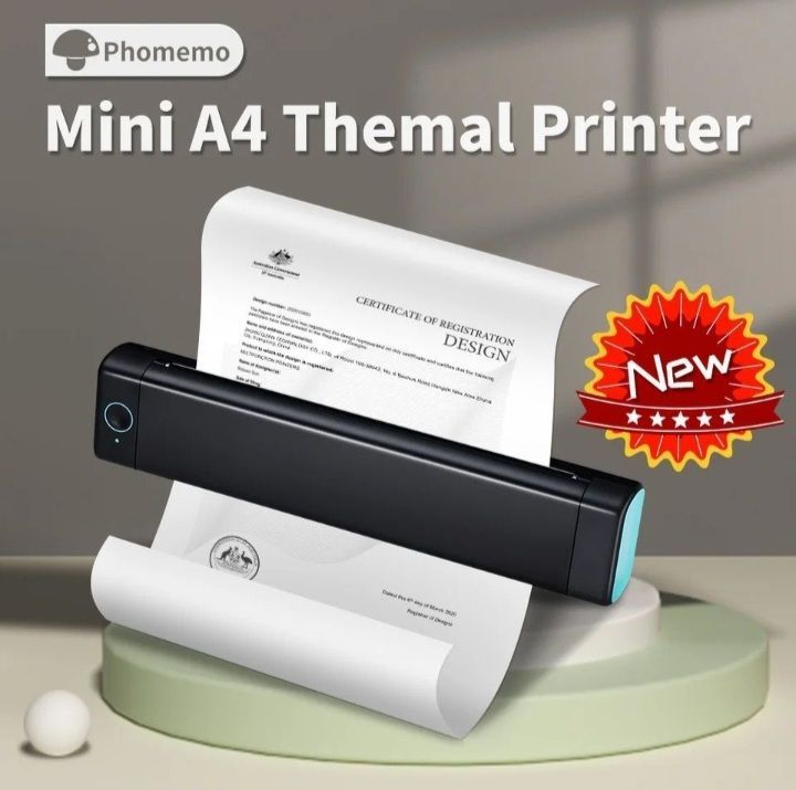 Mini A4 Themal Printer High Qality 