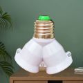 E27 Base Socket Splitter E27 to E27 EU LED Bulb Lamp Holder 2in1/3in1/4in1/5in1/6in1 LED Lamp Socket Light Bulb Adapter Holder. 