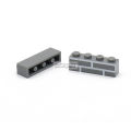 Marumine MOC Bricks 100PCS 1x4 House Wall Building Blocks Cube Parts Compatible with 15533 Construction Idea Accessories Parts. 