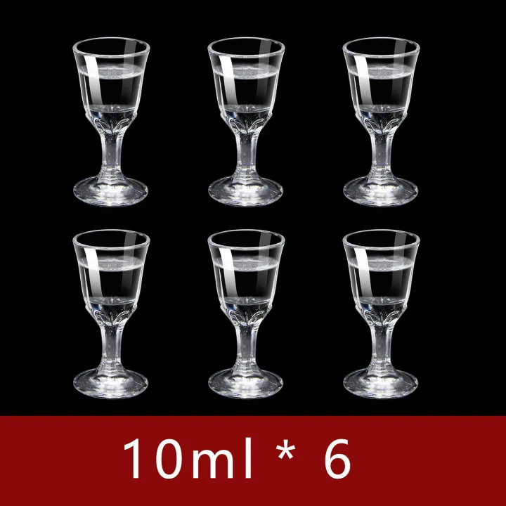 10ml%20Mini%20Shot%20Glasses%20Set%20of%206%20Sake%20Chinese%20Liquor%20Spirit%20Baijiu%20Sake%20Glass%20Cup%20Clear%20Alcohol%20Stem%20Drinkware%20Wholesale%20%20-%20Image%208