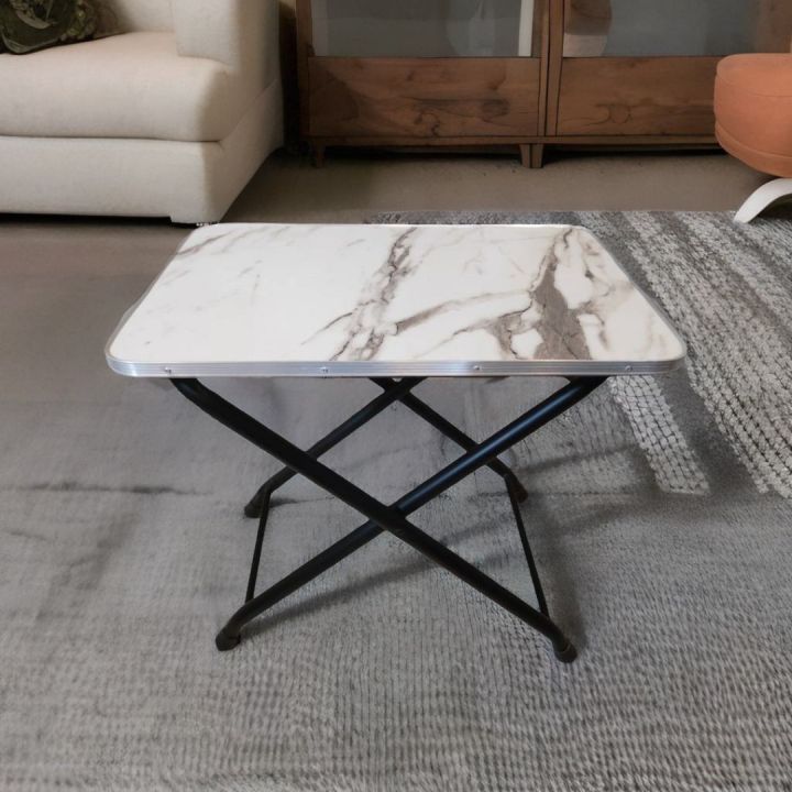 Folding Table Wooden Coffee Table, Computer Table, Small Table for Kitchen, Living Room