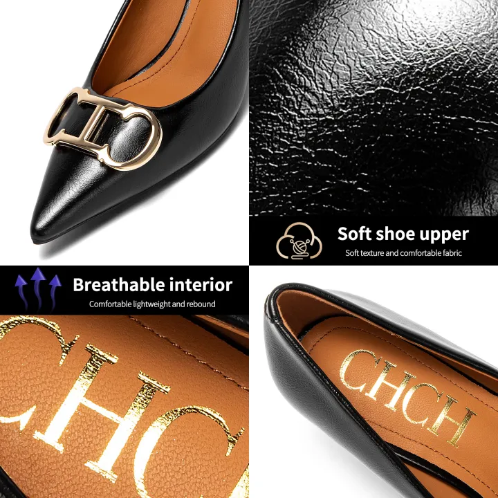 CHCH%20Women's%20High%20Heels%20New%204cm%20Black%20Simple%20Business%20Women's%20Shoes%20Evening%20Party%20-%20Image%206