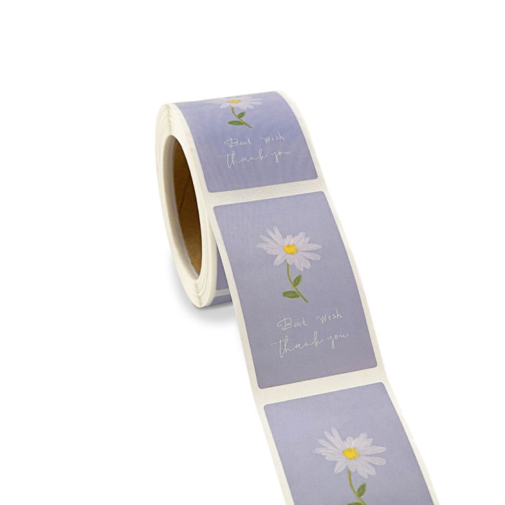 Rectangular%20Thank%20You%20Sticker%20"Best%20wishes"%20Seal%20Labels%20Stickers%20for%20Small%20Business%20Cake%20Packaging%20Greeting%20cards%20decor%20-%20Image%205