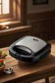 Sandwich Maker Kenwood Portable Sandwich Maker 750 Watt Non stick plates 4 slices sandwich maker Easy In Use Toaster Jumbo Non Stick Bread Maker. 