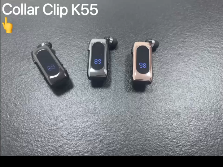 K55 Bluetooth 5.2 Headset Hands-free Wireless Earbuds Business Headphones Hd Call Professional Driving And Cycling Earphones