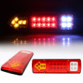 19LED Tail Lights 12V 24V Turn Signal Lamp Car Light Assembly Reversing Lights Stop Lights For Trailer Lorries Boat Truck. 