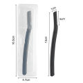 Eyebrow Razor Kit Beard Trimmer Dermaplaning Tool Shaper Facial Razor for Beard Moustache Razor With 6 Blade Sets. 