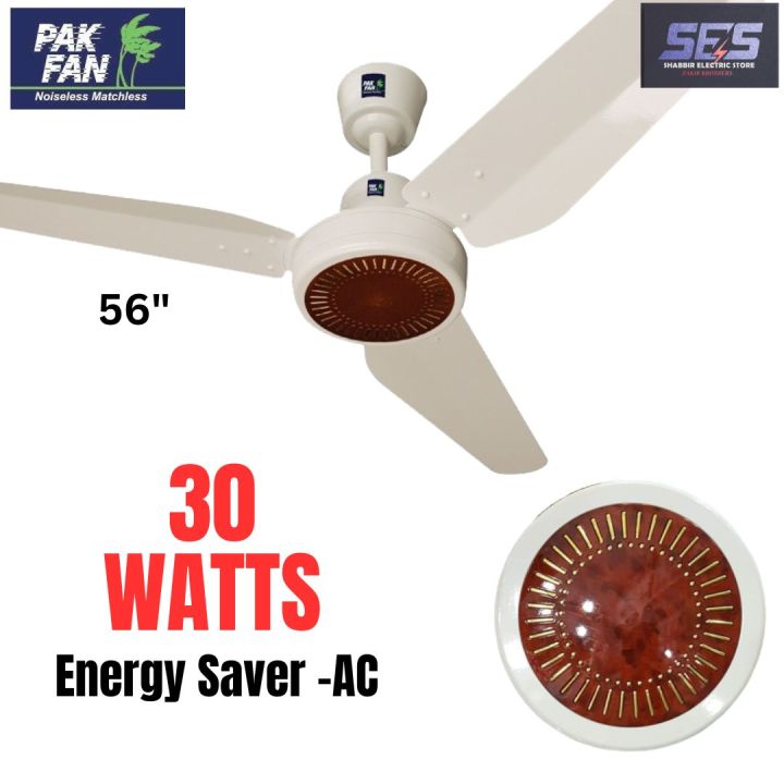 PAK FAN 30 Watts Ceiling Fan Inverter Remote Control Copper Winding