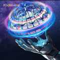 Rechargeable Flying UFO Sensor Spinner Toy – Hand Controlled Drone (With LED Lights). 