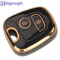JYQ TPU Auto Key Shell Case Cover For Peugeot 106 107 206 207 307 Citroen C1 C2 C3 C4 XSARA PICASSO For Toyota AYGO Protector. 